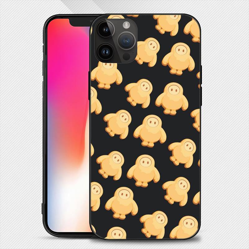 Game F Fall Guys Ultimate Knockout Phone Case For iphone 14 13 12 11 Pro - Fall Guys Plush